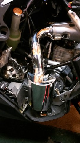 SSI stainless muffler